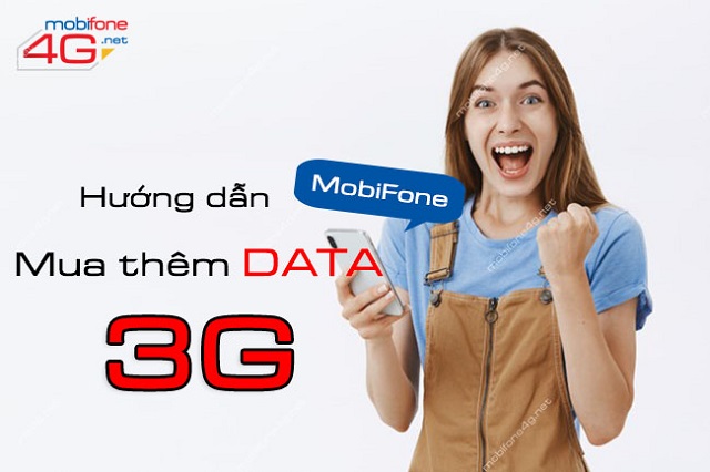 Cách mua thêm dung lượng 3G MobiFone giúp bạn tiếp tục truy cập mạng