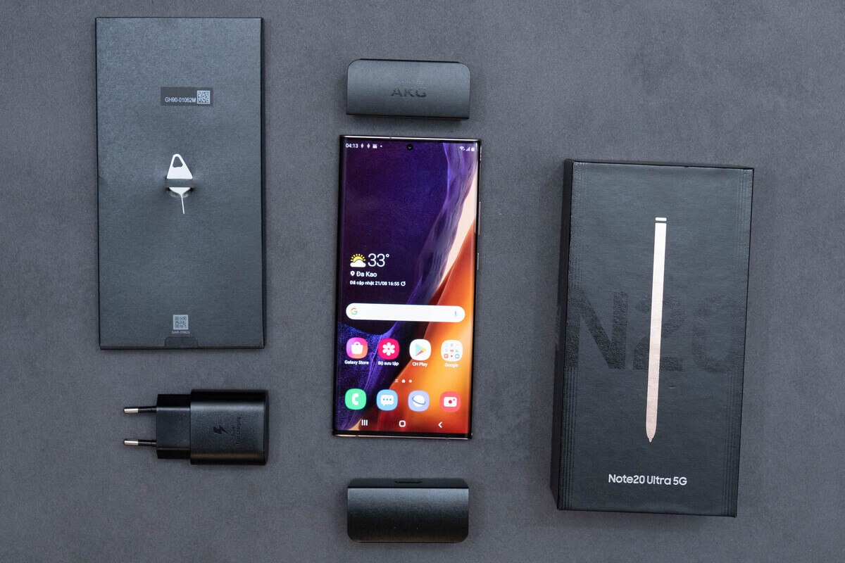 Samsung Note 20 5G thu hút từ cái nhìn đầu tiên
