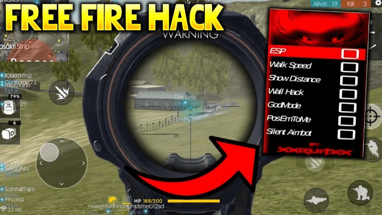 cách hack rank free fire